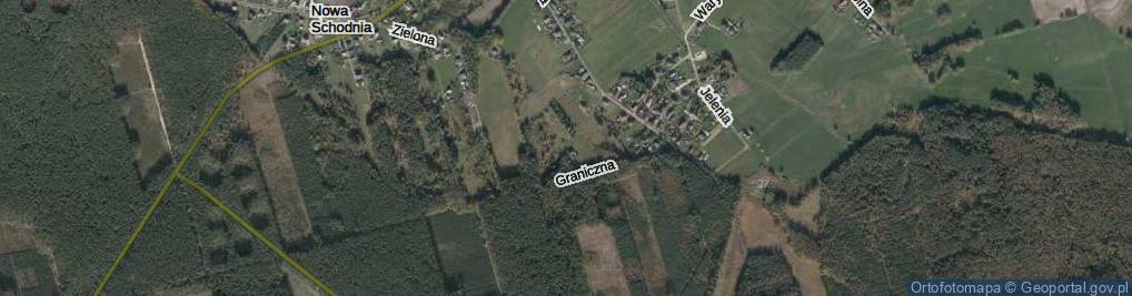 Zdjęcie satelitarne Skrajna ul.